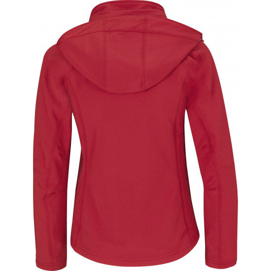 Veste capuche femme softshell b&c