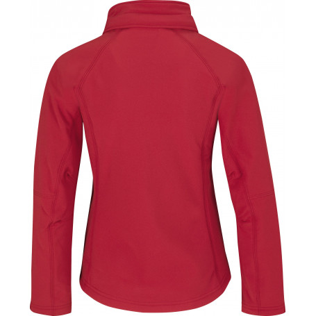 Veste capuche femme softshell b&c