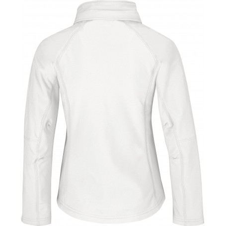 Veste capuche femme softshell b&c