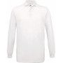 Polo homme manches longues safran B&C