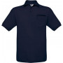 Polo homme manches courtes safran pocket b&c