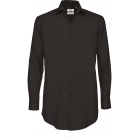 Chemise stretch homme manches longues Black Tie