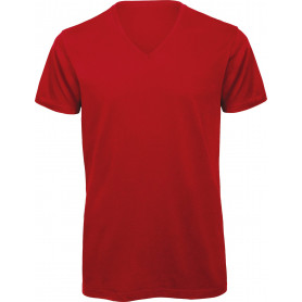 T-shirt Organic col V Homme