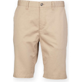 Short chino stretch homme