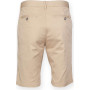 Short chino stretch homme