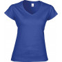 T-shirt femme col v gildan