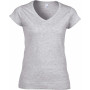 T-shirt femme col v gildan