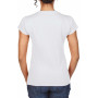 T-shirt femme col v gildan