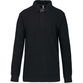 Polo homme manches longues Kariban