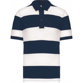 Polo rugby bicolore