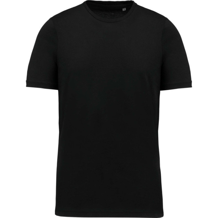T-shirt Supima col rond manches courtes homme