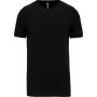 T-shirt col rond manches courtes homme