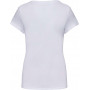 T-shirt col rond manches courtes femme