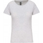 T-shirt bio col rond femme