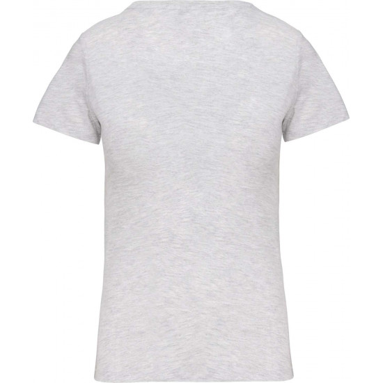 T-shirt bio col rond femme