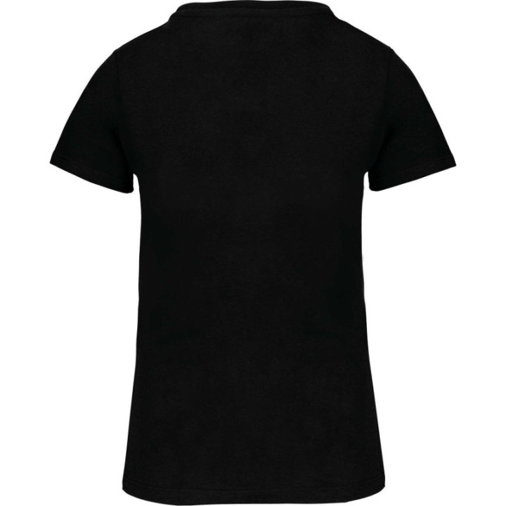 T-shirt bio col rond femme