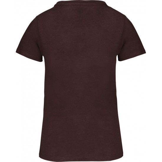 T-shirt bio col rond femme