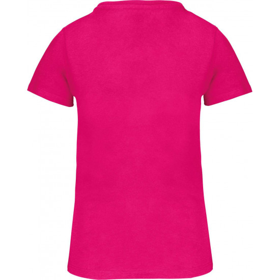T-shirt bio col rond femme