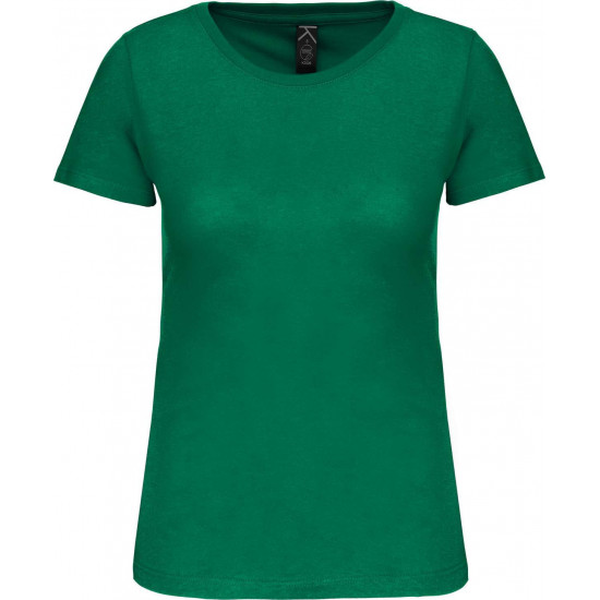 T-shirt bio col rond femme