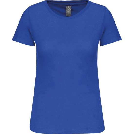 T-shirt bio col rond femme