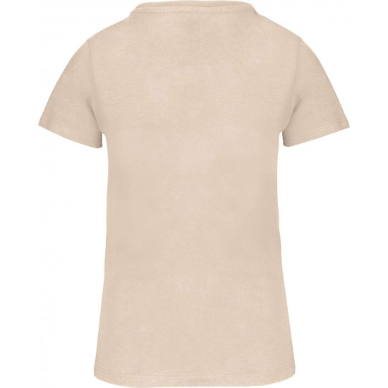 T-shirt bio col rond femme