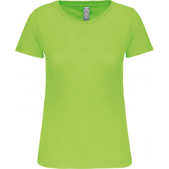 T-shirt bio col rond femme
