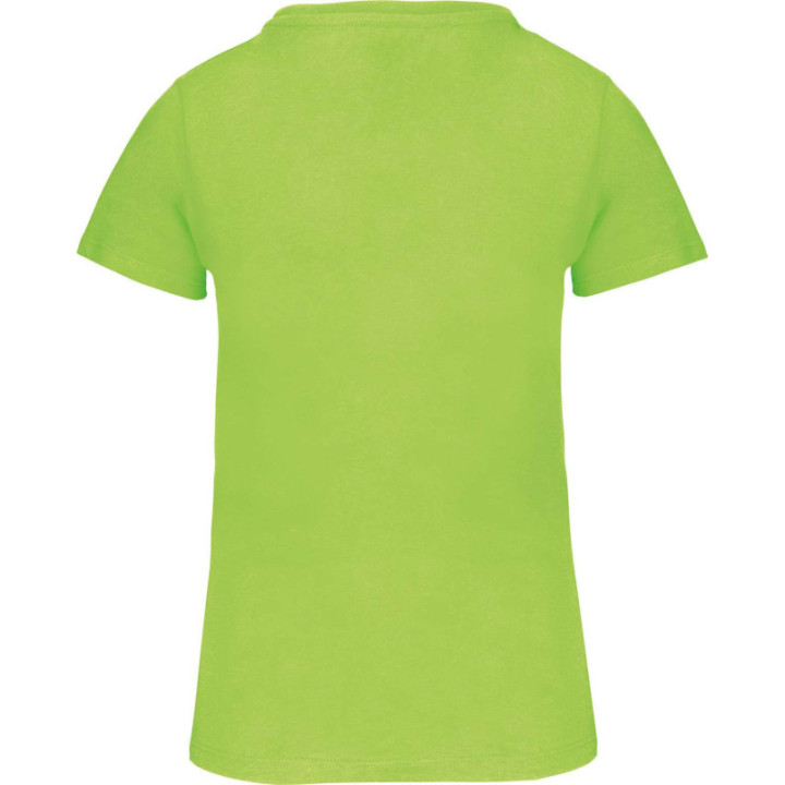 T-shirt bio col rond femme