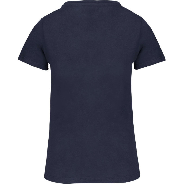 T-shirt bio col rond femme