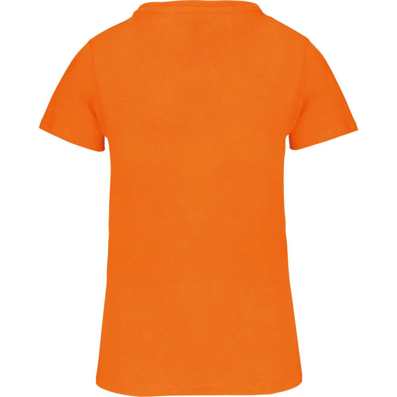 T-shirt bio col rond femme