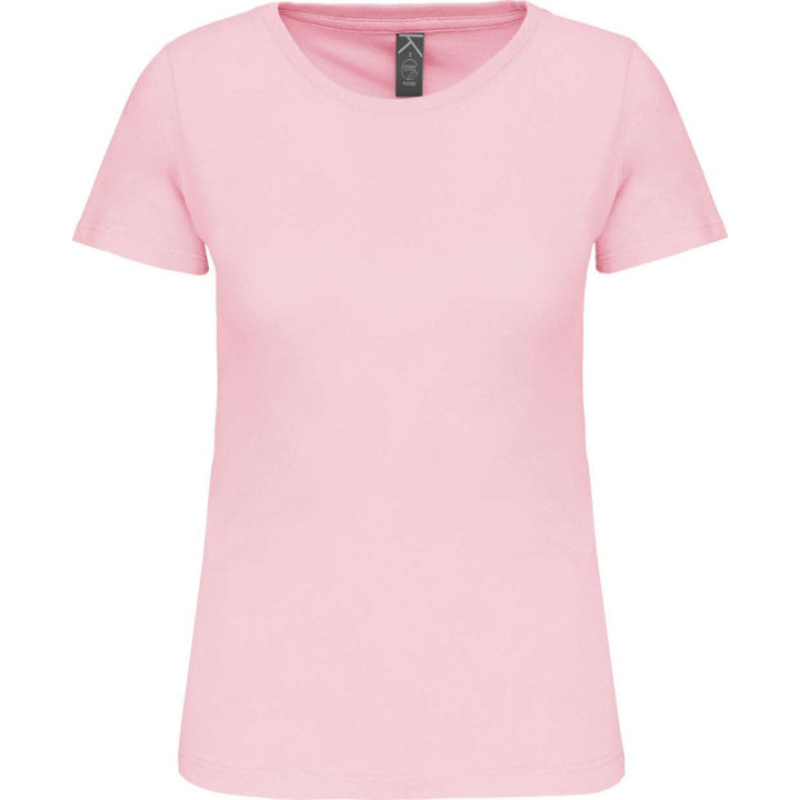 T-shirt bio col rond femme