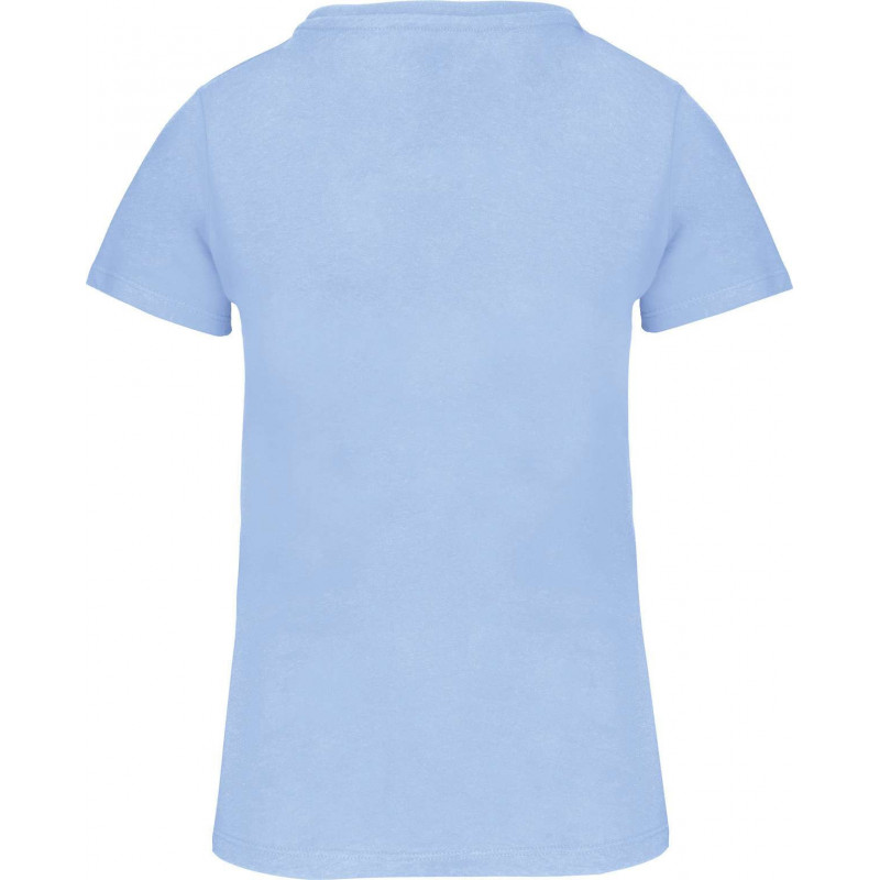 T-shirt bio col rond femme