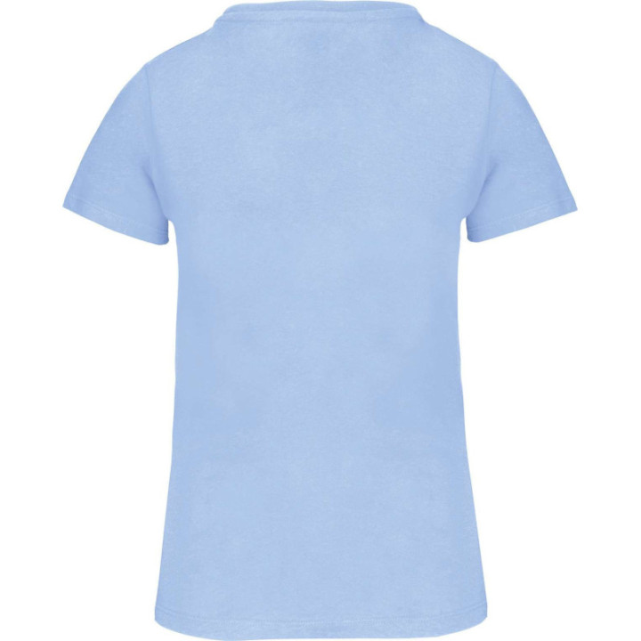 T-shirt bio col rond femme