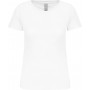 T-shirt bio col rond femme