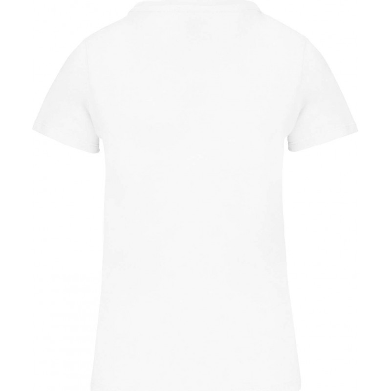 T-shirt bio col rond femme