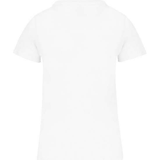 T-shirt bio col rond femme