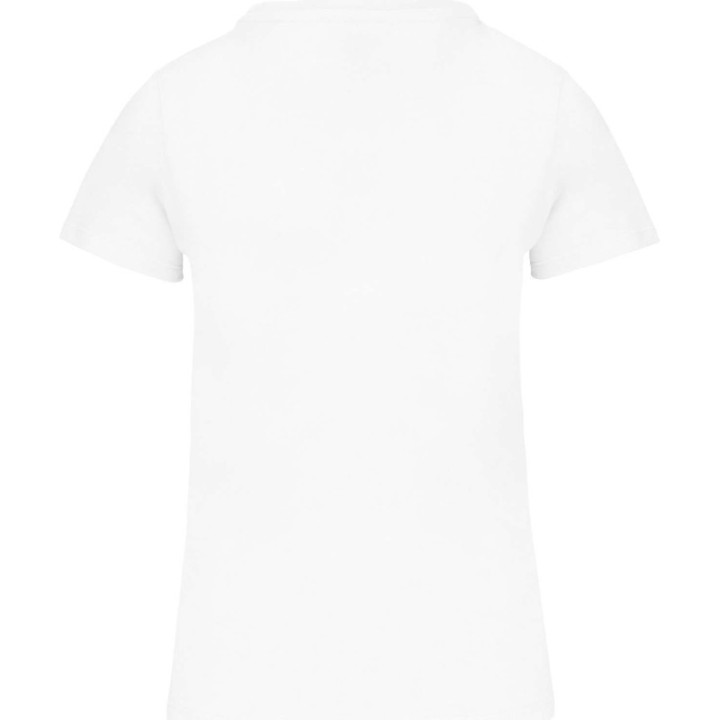 T-shirt bio col rond femme