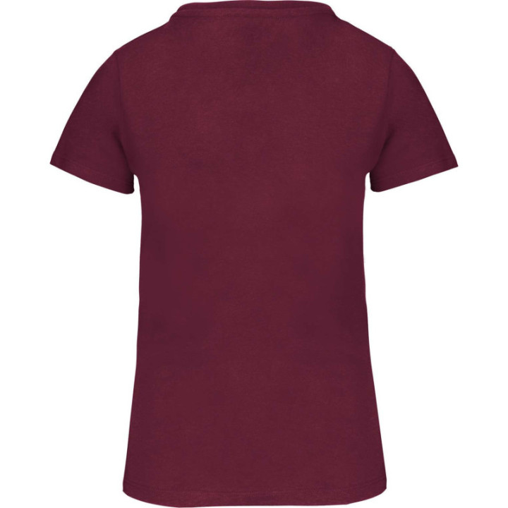T-shirt bio col rond femme