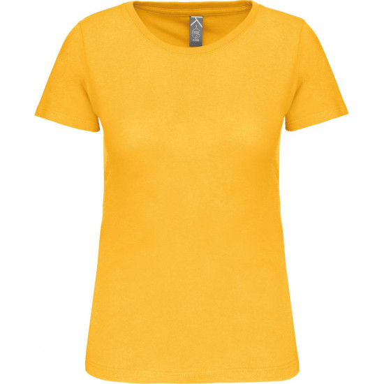 T-shirt bio col rond femme
