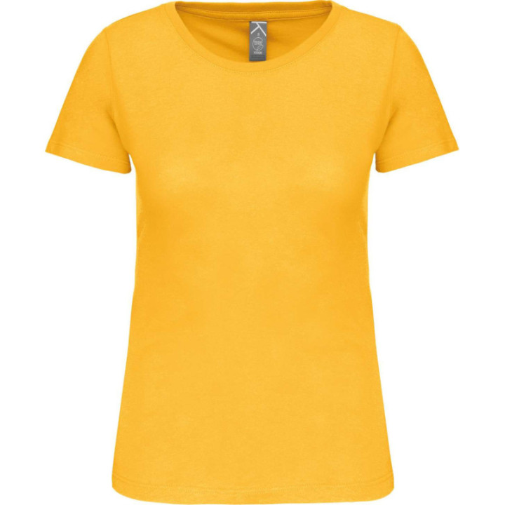 T-shirt bio col rond femme