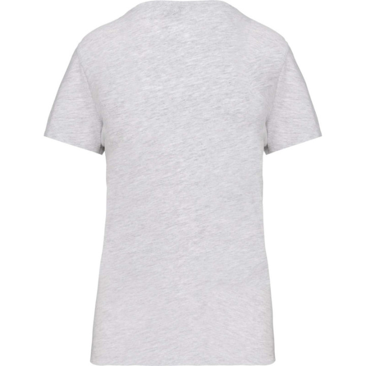 T-shirt bio col v femme