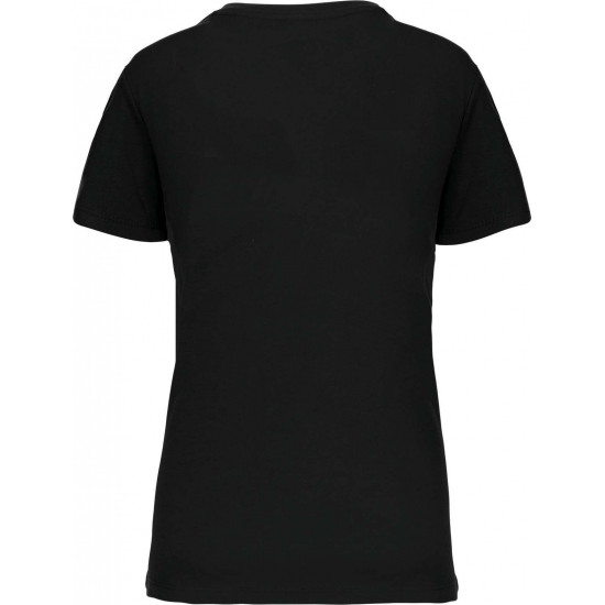 T-shirt bio col v femme