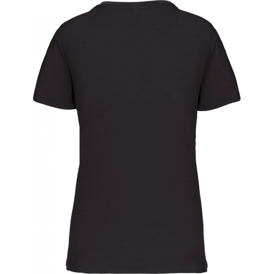 T-shirt bio col v femme