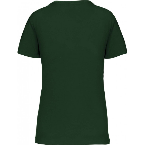 T-shirt bio col v femme