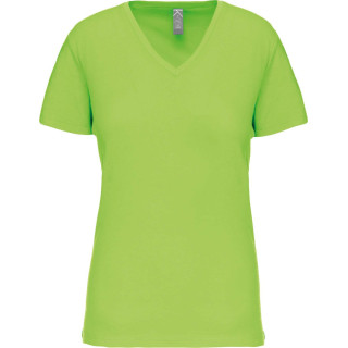 T-shirt bio col v femme