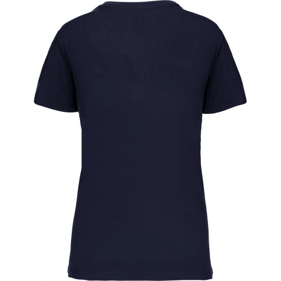 T-shirt bio col v femme