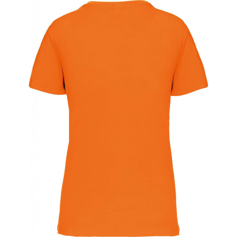 T-shirt bio col v femme