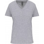 T-shirt bio col v femme