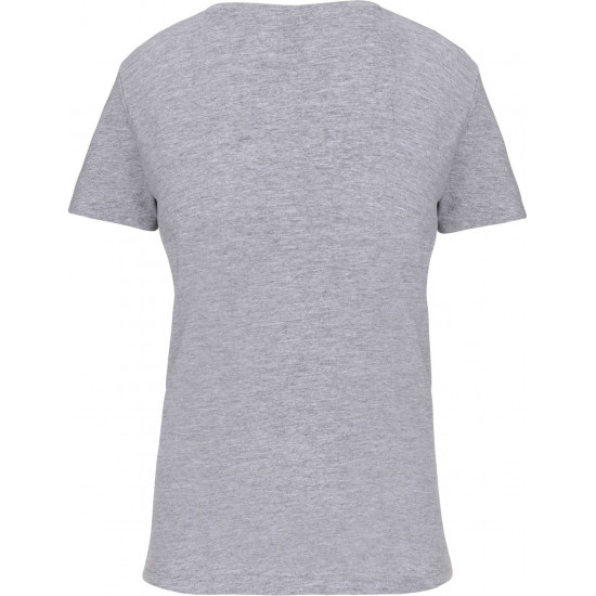 T-shirt bio col v femme