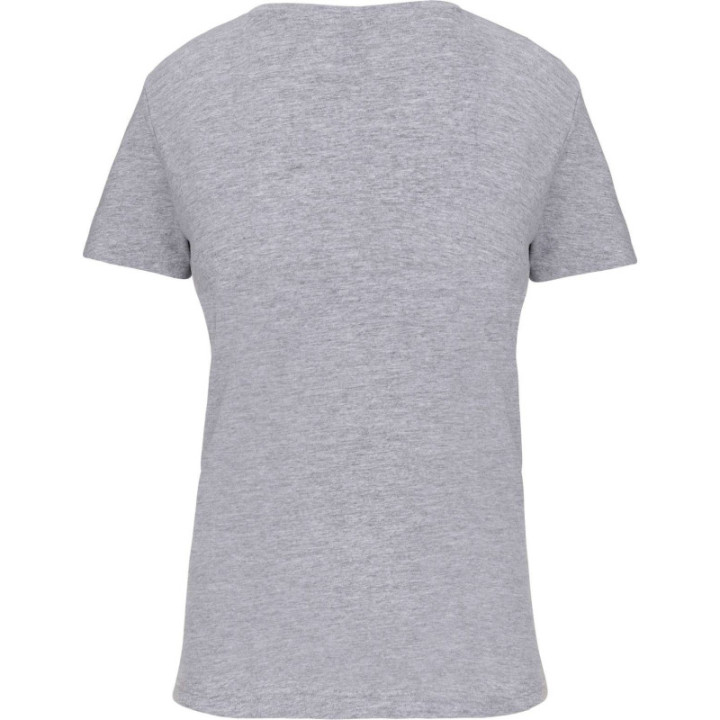 T-shirt bio col v femme