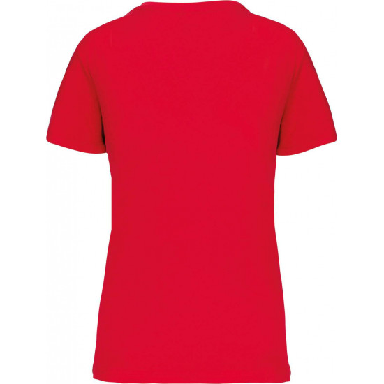 T-shirt bio col v femme